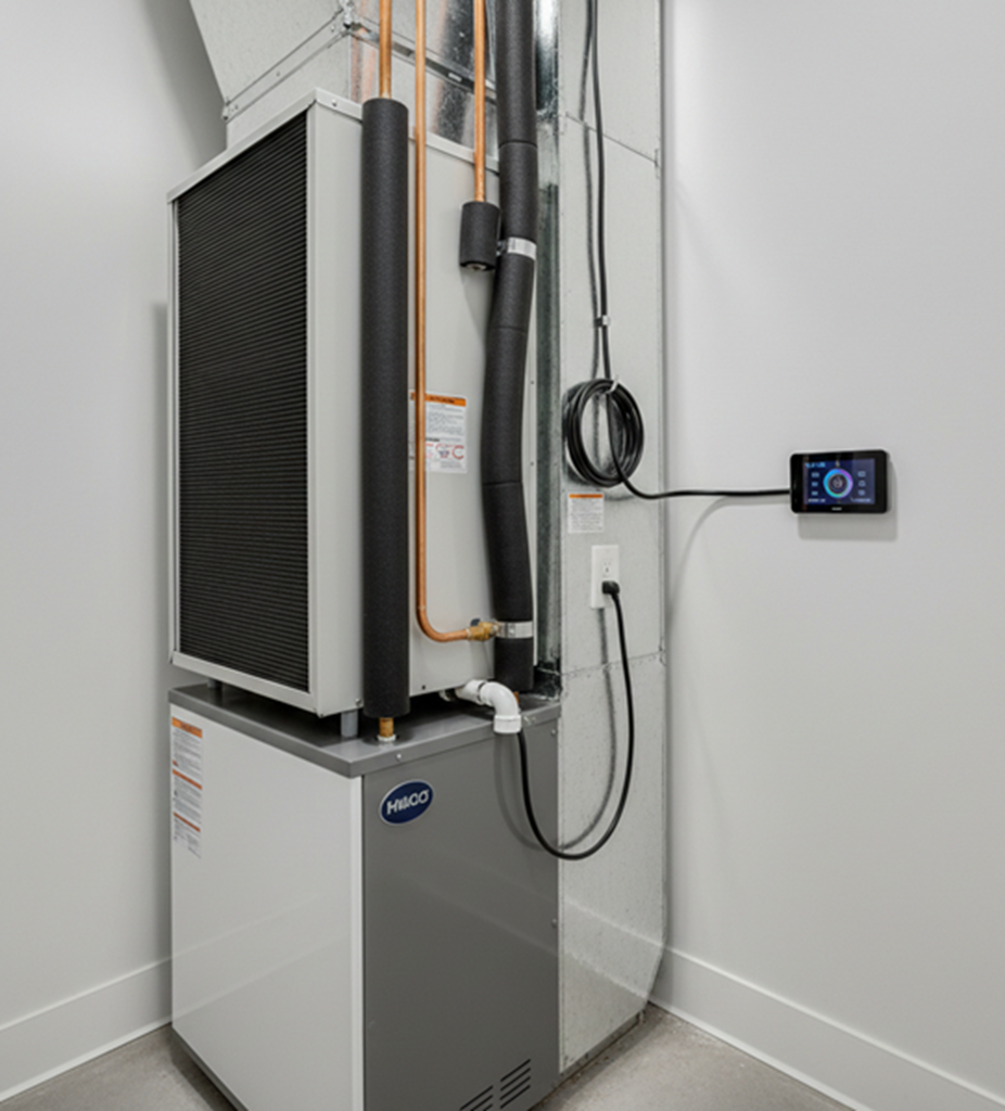 High-efficiency air conditioning unit installation in Henderson NV by Comfort Masters Company